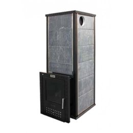 Дровяная печь для бани Klover KLV RT RV 50 талькомагнезит Радиатор